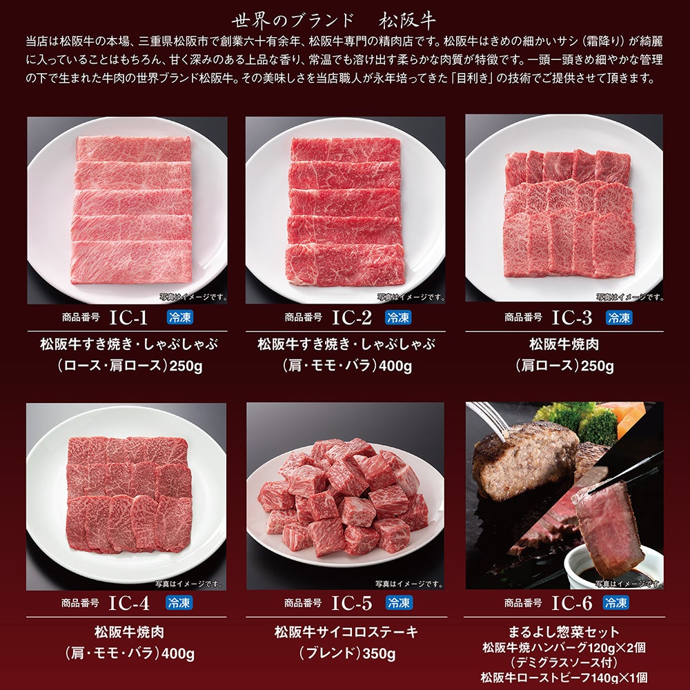 松阪牛景品目録ギフトHCタイプ 【目録標準サイズ/パネル付】　イメージ