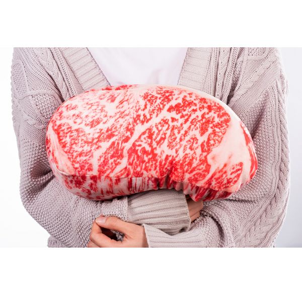 肉のクッション Amazon｜URAKUTOYS 肉のクッション ステーキ インテリア 枕 料理