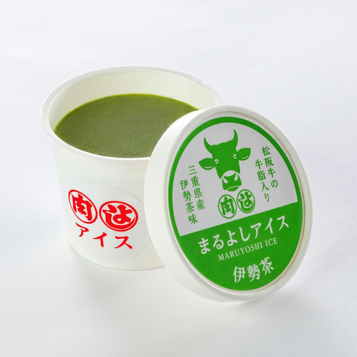 まるよし まるよしアイス 伊勢茶味 4個入り | 松阪まるよし