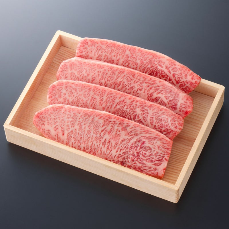 松阪牛イチボステーキ肉　150ｇ　5枚贈答用木箱入りギフト
