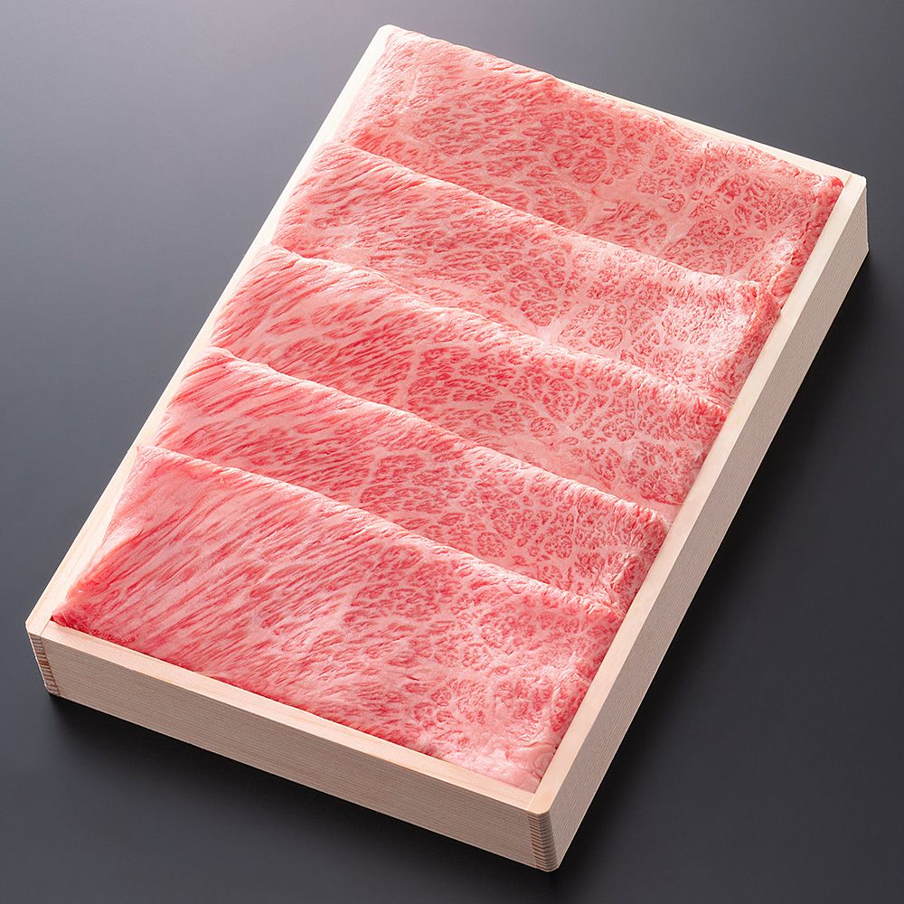【ソーシャルギフト専用】松阪牛すき焼き肉 (ロース・肩ロース)　＠2970　800ｇ　贈答用木箱入りギフト（ギフト券タイプ）